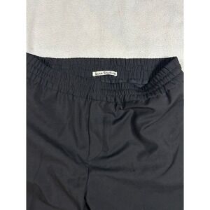 Acne Studios Ryder L PW MH Black Wool Mohair Trousers Mens Size 48 32x29
